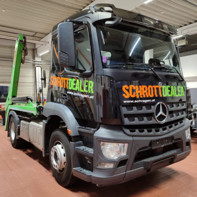 Schrottdealer Absetzkipper LKW